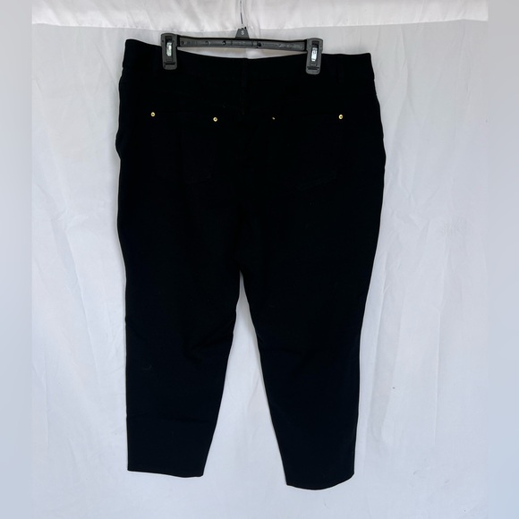 Inc black ankle jeans stretchy women’s size 20 - Picture 4 of 4